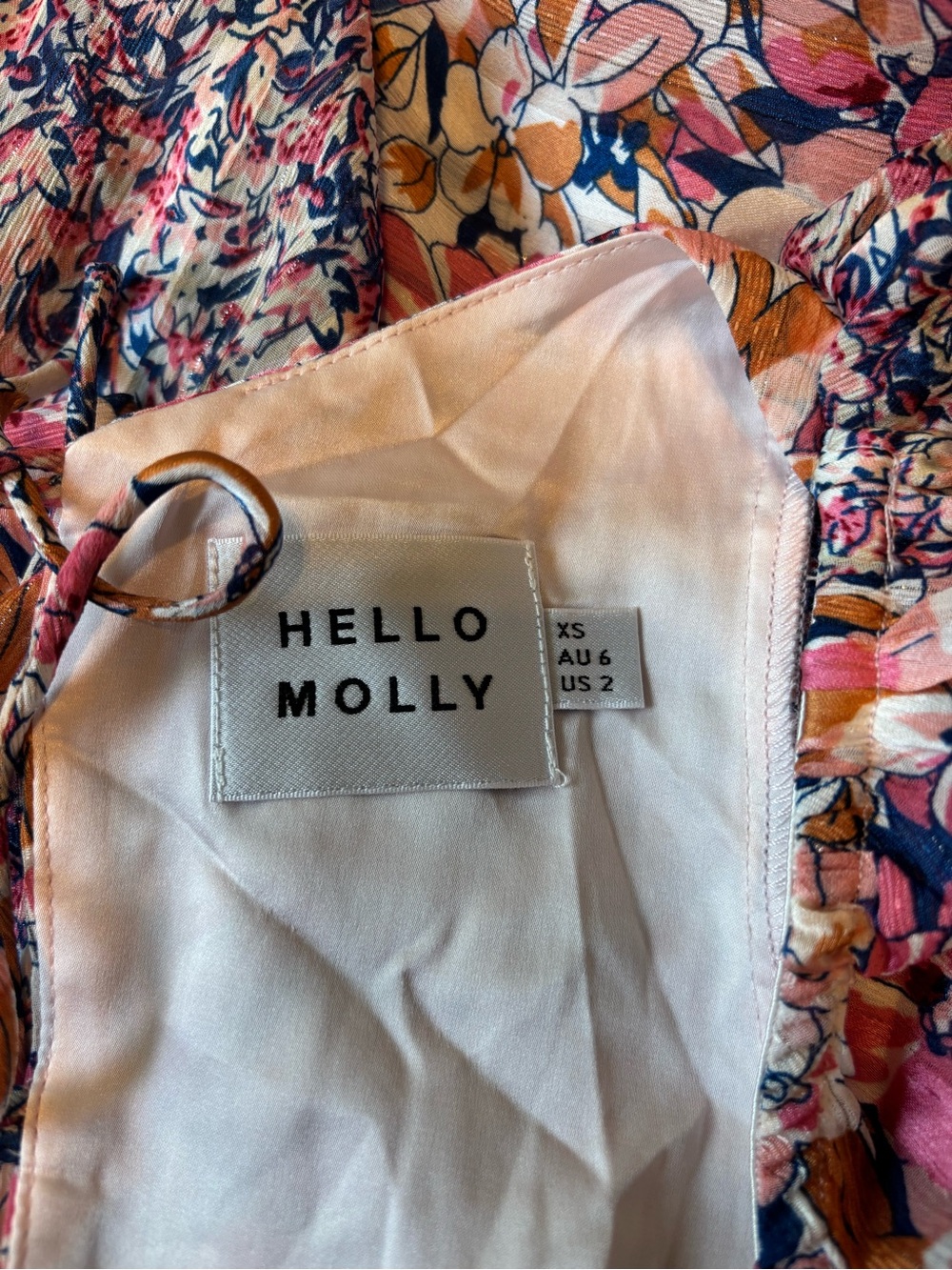 Hello Molly My Secret Garden Mini Cut Out Dress - Picture 4 of 4